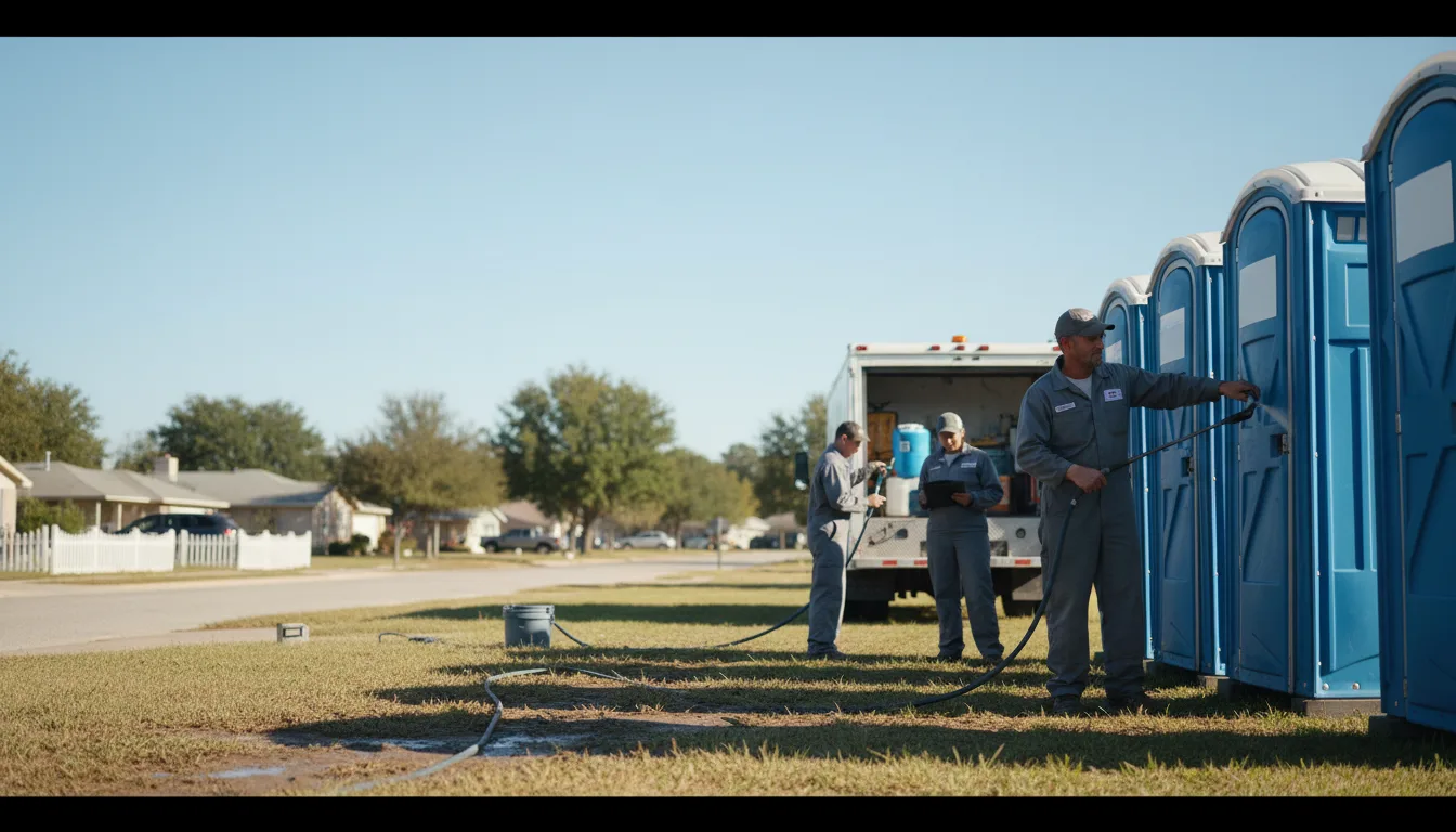 Long-Term Portable Toilet Rental in Marlow, OK near me